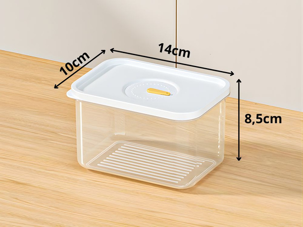 Contenant alimentaire avec couvercle hermétique organiseur de cuisine 1000 ml