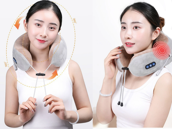 Maser vratu mehka potovalna blazina za avto letalo