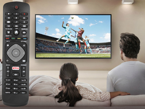 Universālā tālvadības pults televizoram smart 4k uhd