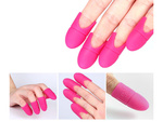 Clips en silicone pour retirer les hybrides, les gels et les acryliques