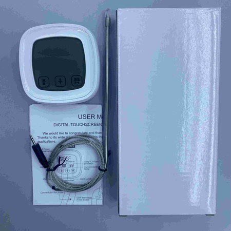 БЕЛЫЙ ТЕРМОМЕТР EK8007 (100)