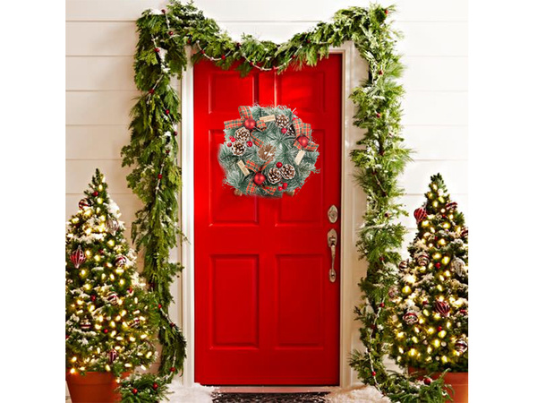 Christmas decorative garland wall decoration door decoration christmas decorations