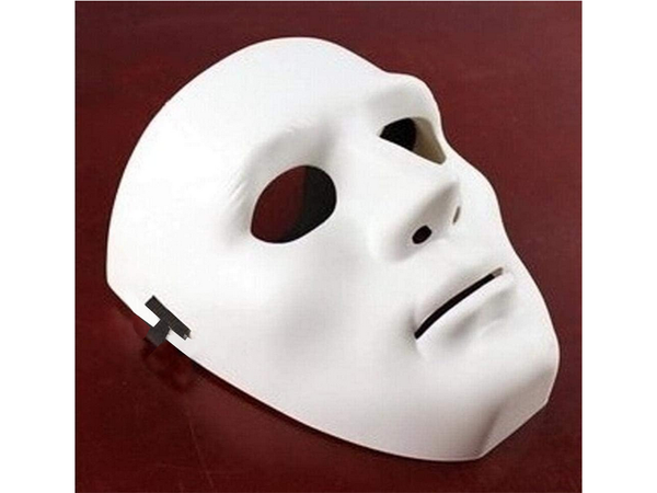 Weisse maske für halloween myers horror party