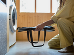 Panier pliable pour le linge, les vêtements et les jouets pour la salle de bain et la buanderie