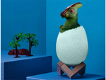 Lampka nocna dinozaur dino jajko rgb led jajo świecące dla dzieci