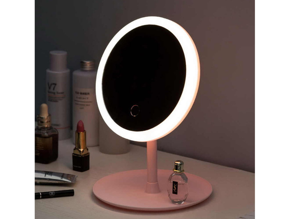 Espejo de maquillaje led para cosméticos