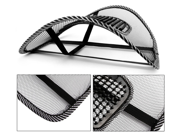 Rückenstütze mit massagegerät für sessel