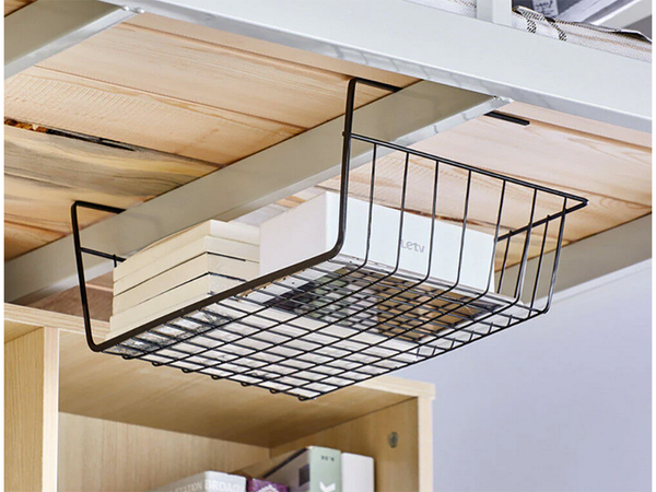 Cesta metálica estante de cocina suspendido estante colgante organizador