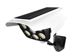 Cámara simulada sensor de movimiento solar crepúsculo led