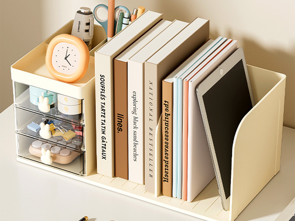 Cabinet organiser desk organiser bookshelves small items drawers