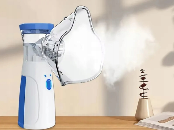 Inhalátor nebulizátor mesh přenosná bezdrátová tichá maska