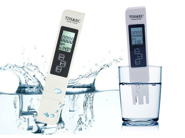 Tds ec osmosis temp dureza agua tester