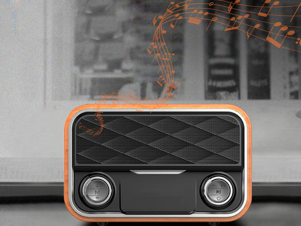 Cocina radio fm altavoz portátil bluetooth aux