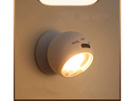 Led lampe cob 360 batteriebetriebener magnet drahtloser bewegungssensor nacht