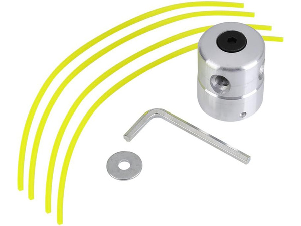 Aluminium vein head for brushcutters petrol trimmers grass trimmer vein