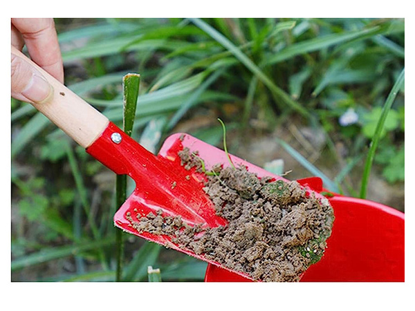 Ensemble d'outils de jardinage râteau pelle 3in1