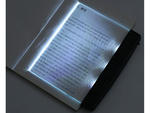 Lampe de lecture de livre de nuit rétro-éclairage panneau led page portable