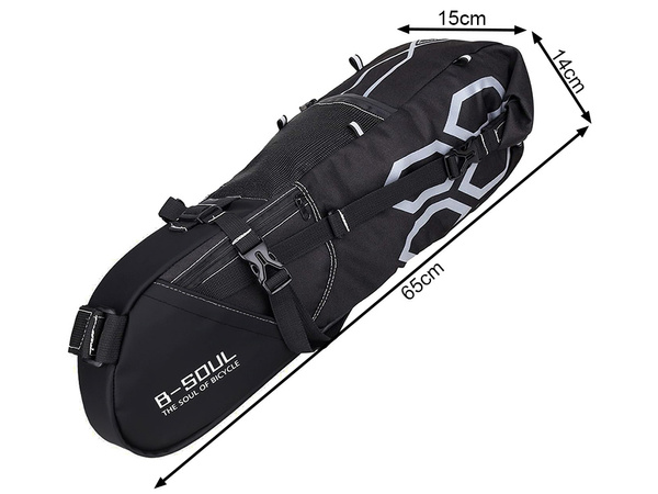 Bicycle bag under saddle waterproof pannier rear pouch