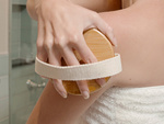 Körpermassagebürste trocken nass natürlich