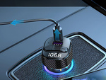 Autós adóvevő fm mp3/wma usb a+usb c 30w bluetooth 5.3 led qc 3.0