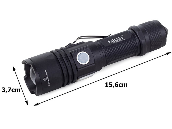 Linterna táctica bailong cree led xm-l3-u3 usb