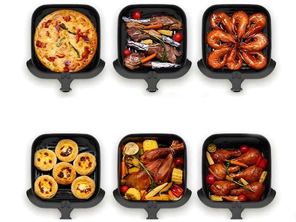 Oil-free fryer air fryer large for baking 1400w 10l