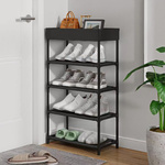 Schuhregal schuhregal organizer schrank ständer regal 5 regale für das badezimmer