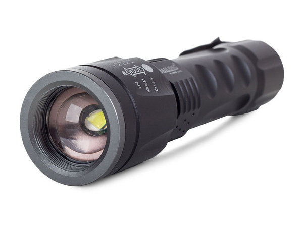 Bailong tactical led torch cree zoom xm-l3 u3