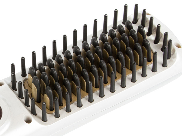 Haarglättungsbürste 2in1 elektrisch schnurlos