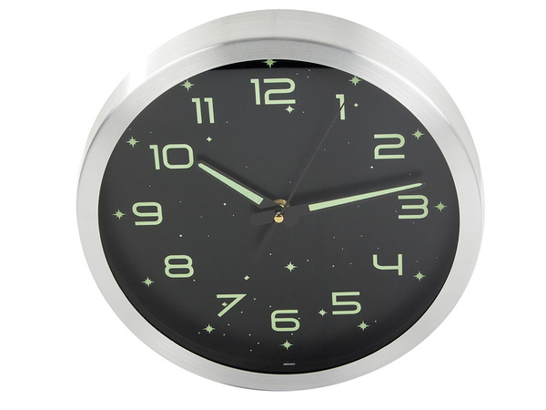 Nagy fluorescent fali óra light stars 30cm
