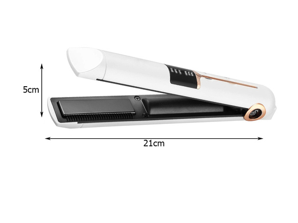 Hair straightener ceramic lcd 2in1 regulatory temperature power bank