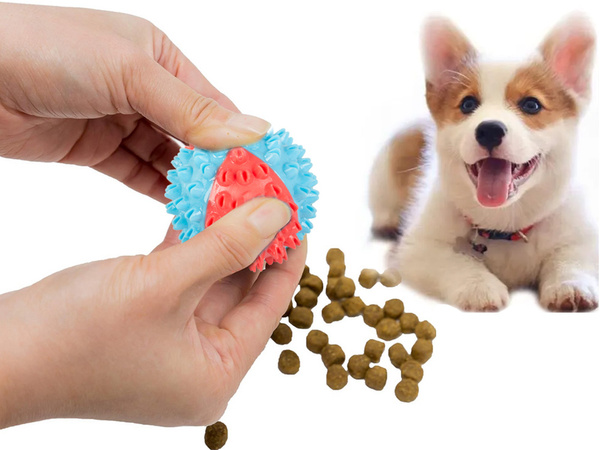 Pelota golosina juguete para masticar comida para perros