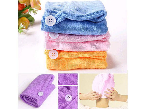 Galvos rankšluostis mikropluošto plaukų turbanas