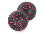 Exercise massage ball roller double