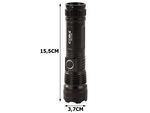 Military tactical torch zoom coba xhp50 usb