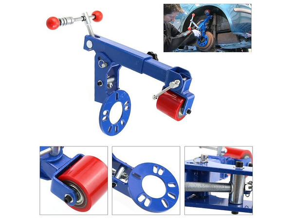 Repair kit for straightening mudguards dents widening wheel arches roller