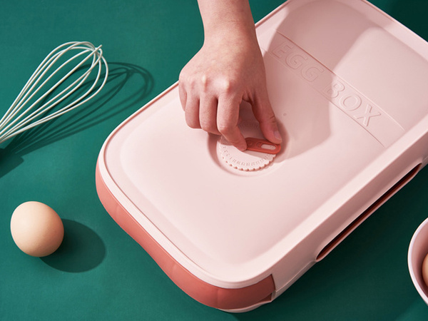 Egg box fridge organiser box egg drawer box