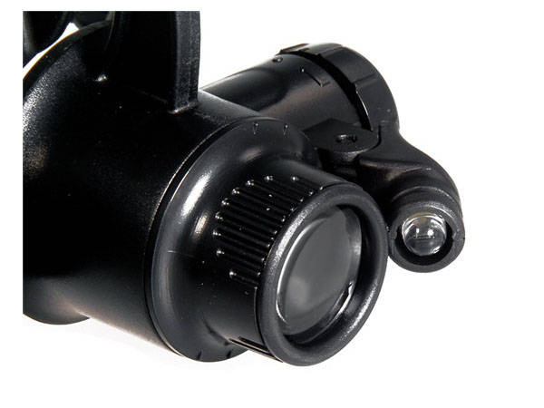 Reloj gafas lupa profe. Banda led 25x