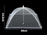 Moskytiéra na potraviny ovoce grilování ochrana proti hmyzu 40 cm