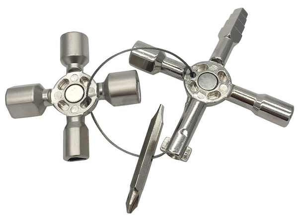 Universal electric cabinet spanner 10in1