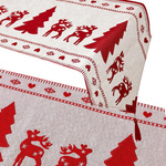 Camino de mesa de navidad mantel de navidad víspera de navidad