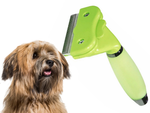 Pet trimmer dog cat horse hair stainless steel brush