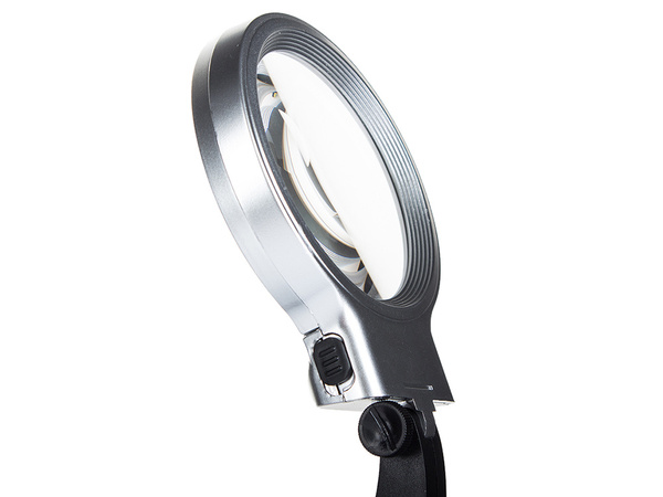 Lupa trzecia ręka 10 led uchwyt lutowania 3x 4.5x