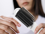 Hair brush folding mirror travel handy with mirror