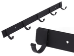 Perchero de pared para pasillo baño 5 ganchos