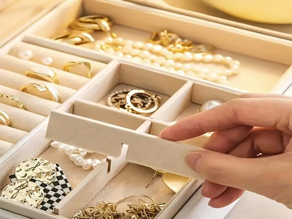 Organizátor rakvy šperkovnica elegantný box na kľúče