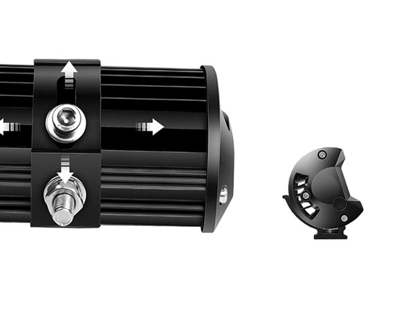 Prožektorius vadovaujama halogenų 420w 12v 24v