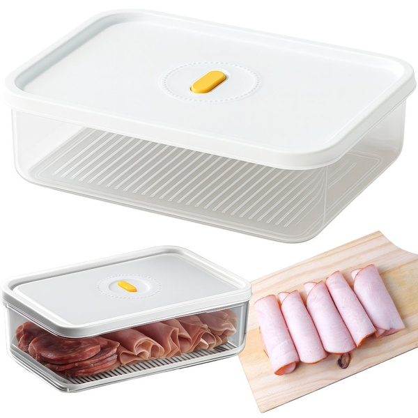 Pojemnik na żywność z pokrywką hermetyczny organizer do kuchni 1,4 l 1400ml