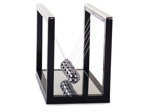 Pendulum balls newton balls desk large mirror