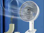 Schreibtisch-ventilator stehend clip 3 geschwindigkeiten kabellos handheld